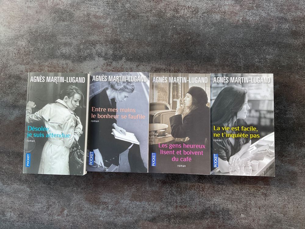 Agnès Martinlugand 4 livres de poches comme neuf Kaufen auf Ricardo