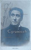 Ermete Novelli (1851-1919) Schauspieler - Autogramm