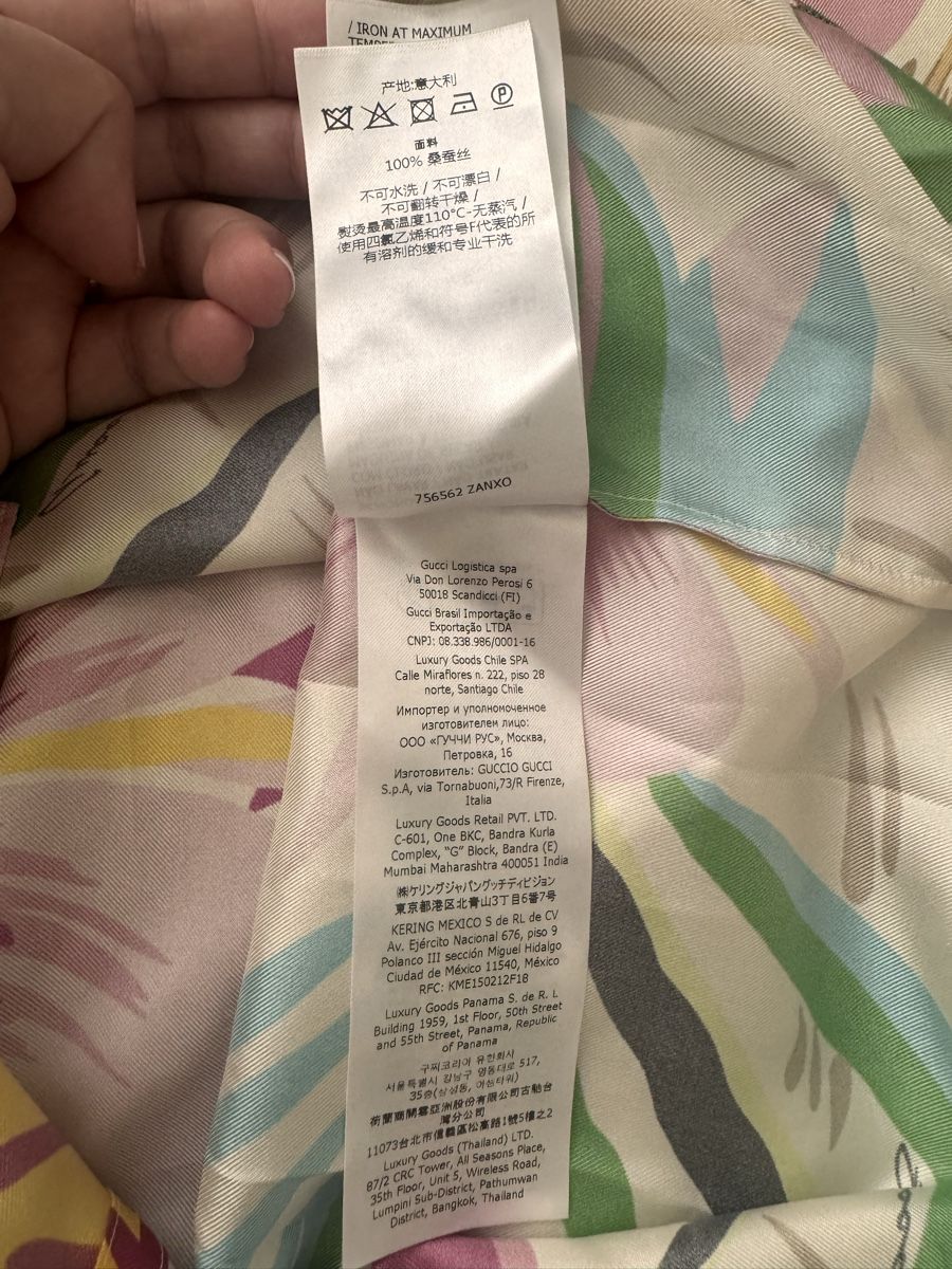 Gucci Camicette: Gucci 100% Seide Bluse Gr.46/XL – Nuovo e nell'imballaggio originale da Pfäffikon SZ venduto da EMMA0111 6