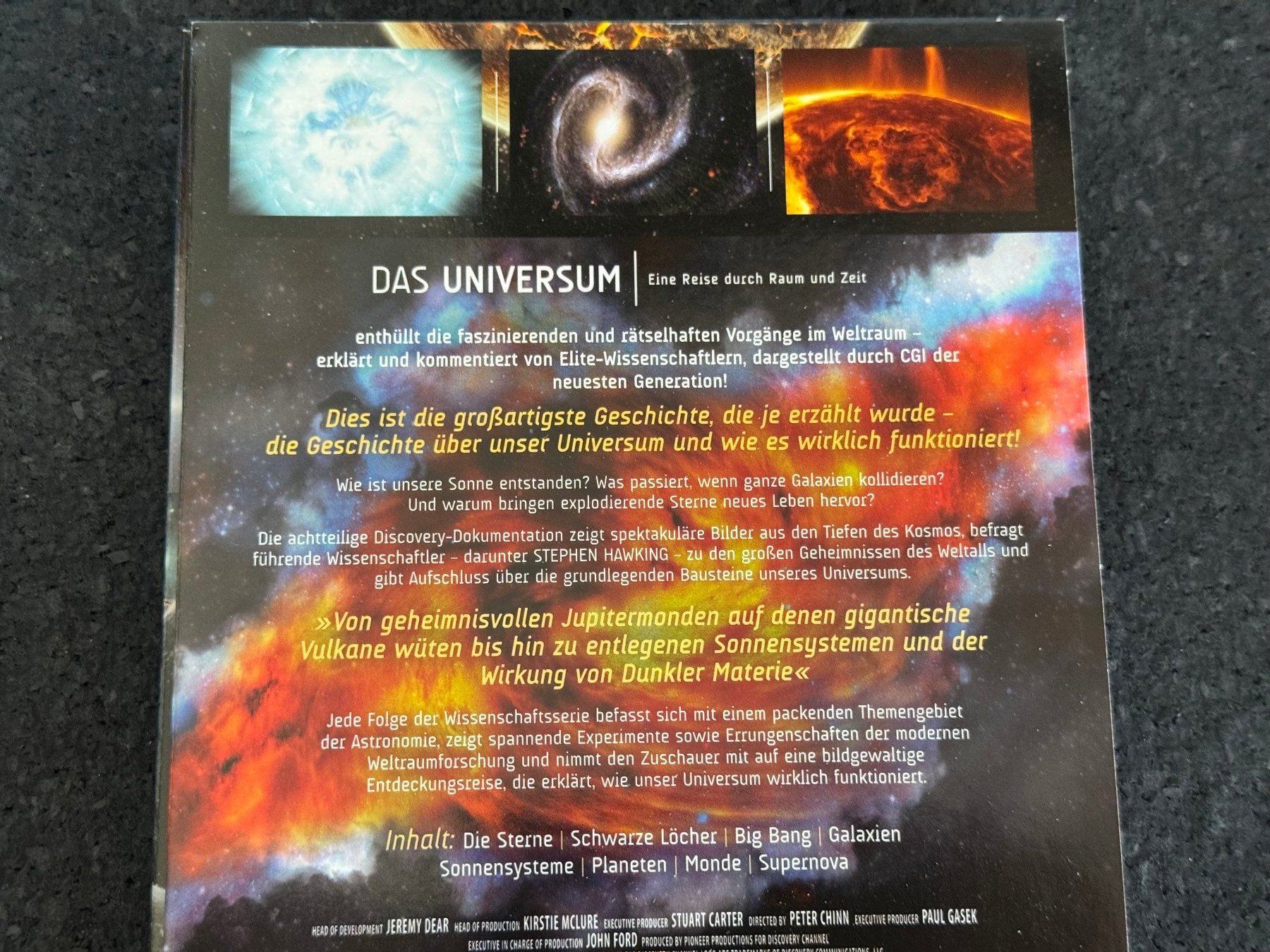 Alle DVDs: Das Universum Discovery Channel DVD's DE – Gebraucht aus Fribourg von tschjoly 2