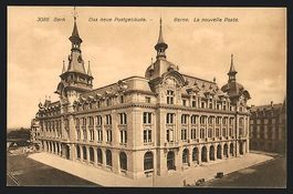 AK Bern, Das neue Postgebäude
