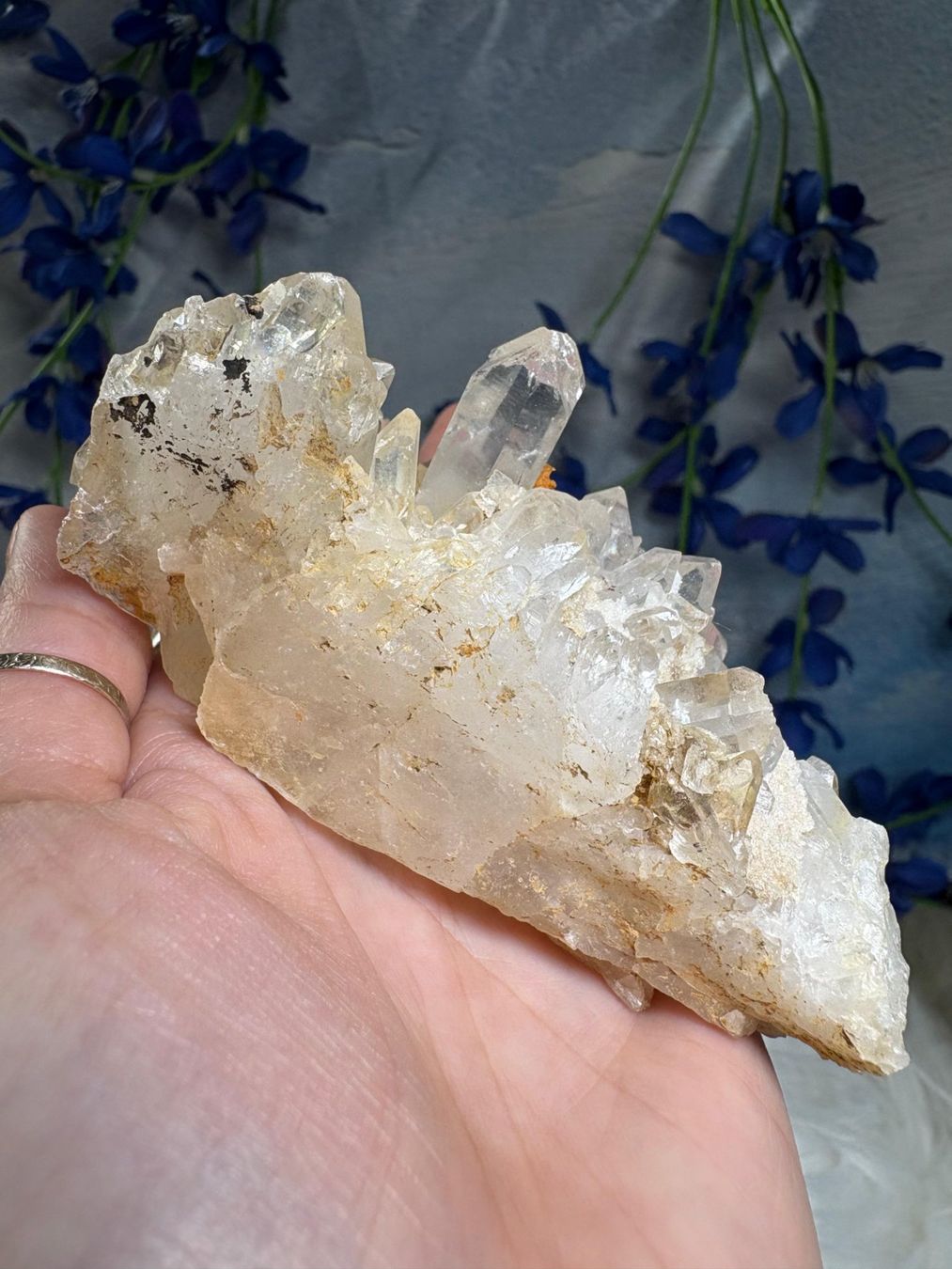 Minerali & Pietre curative: Laotischer Clear Quartz Cluster – Nuovo (secondo la descrizione) da Neuheim venduto da m.hald 6