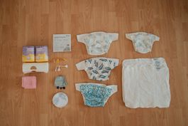 Hinzling Stoffwindeln-Set: Onesize, Newborn & Zubehör