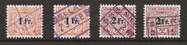 BRIEFMARKEN SCHWEIZER BUNDESBAHNEN