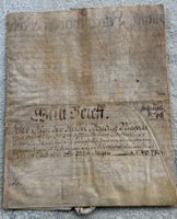 ANTIKES DOKUMENT 1666