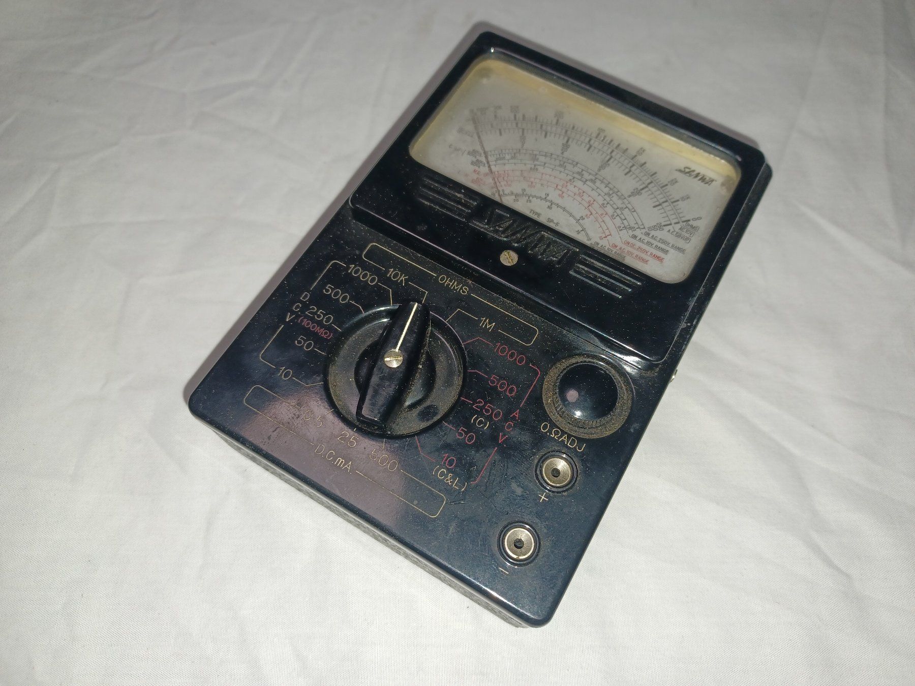 Misurare: Sanwa Multimeter, Vintage – Difettoso da Linthal venduto da Luther 4