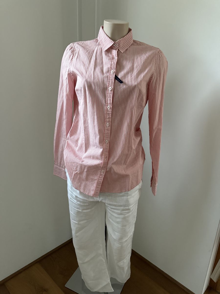 Tommy Hilfiger Blusen: Fabrikneue Tommy Hilfiger Bluse gestreift Gr. 38 – Neu und originalverpackt aus Chur von Renibe