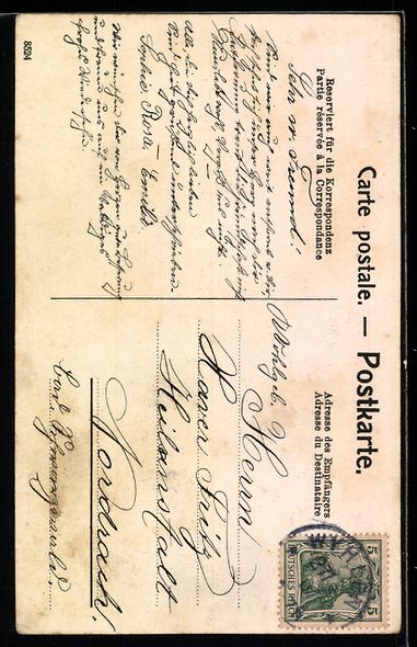 Cartoline postali: AK Basel, Strassburger Denkmal – Usato da Berlin venduto da bartko-reher 1