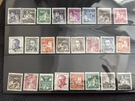 Timbres Tchécoslovaquie collection lot varié