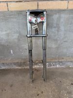 Sachs Rixe Mofa Gabel Chrom