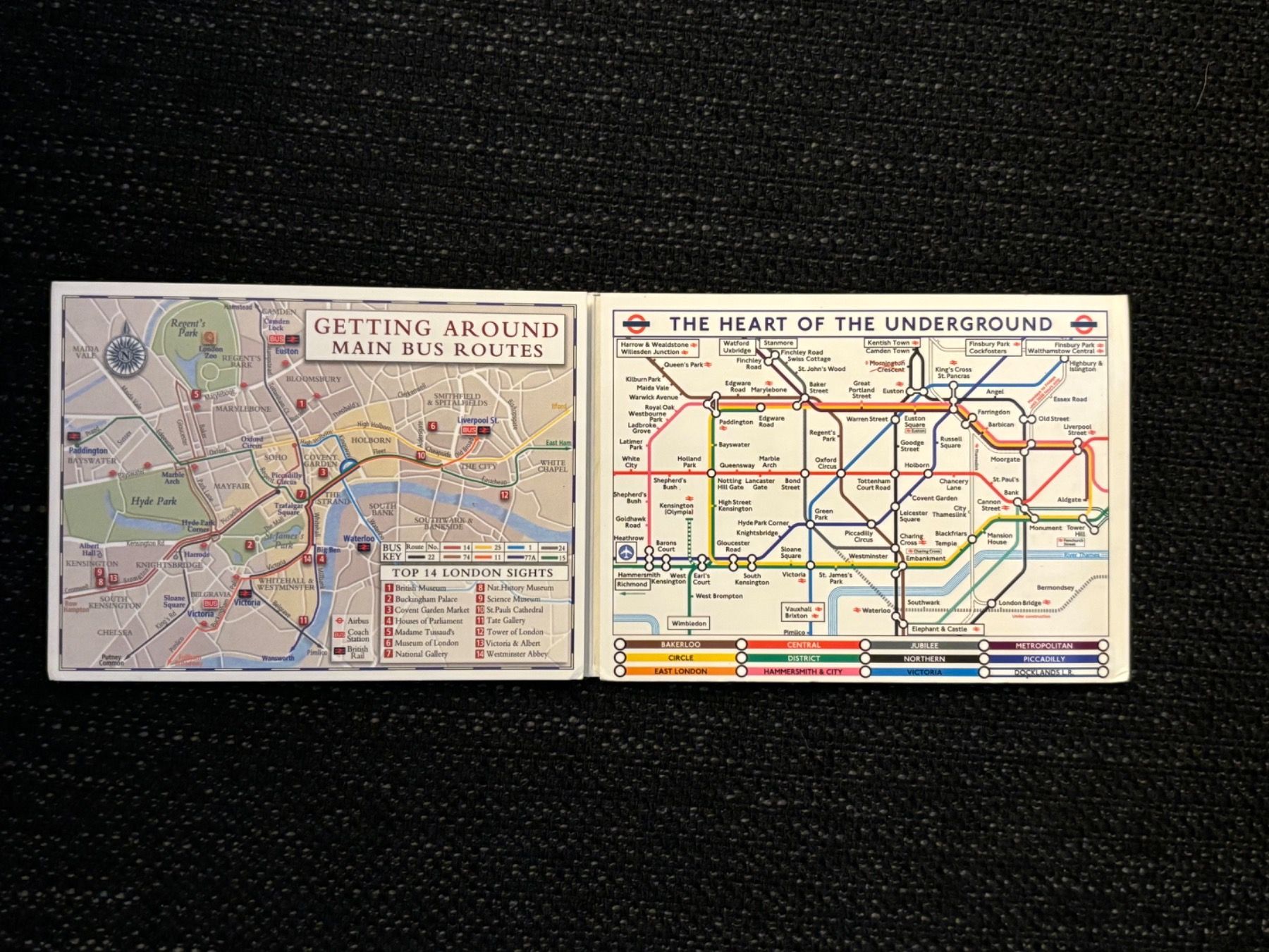 Cartine & Atlanti: Mini guide / plan de ville pliable de Londres / London – Nuovo (secondo la descrizione) da Clarens venduto da Scottoara 1