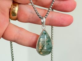 Labradorite necklace