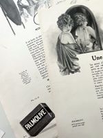 Palmolive Seife Savon - 4 Werbungen / Publicités 1924/26