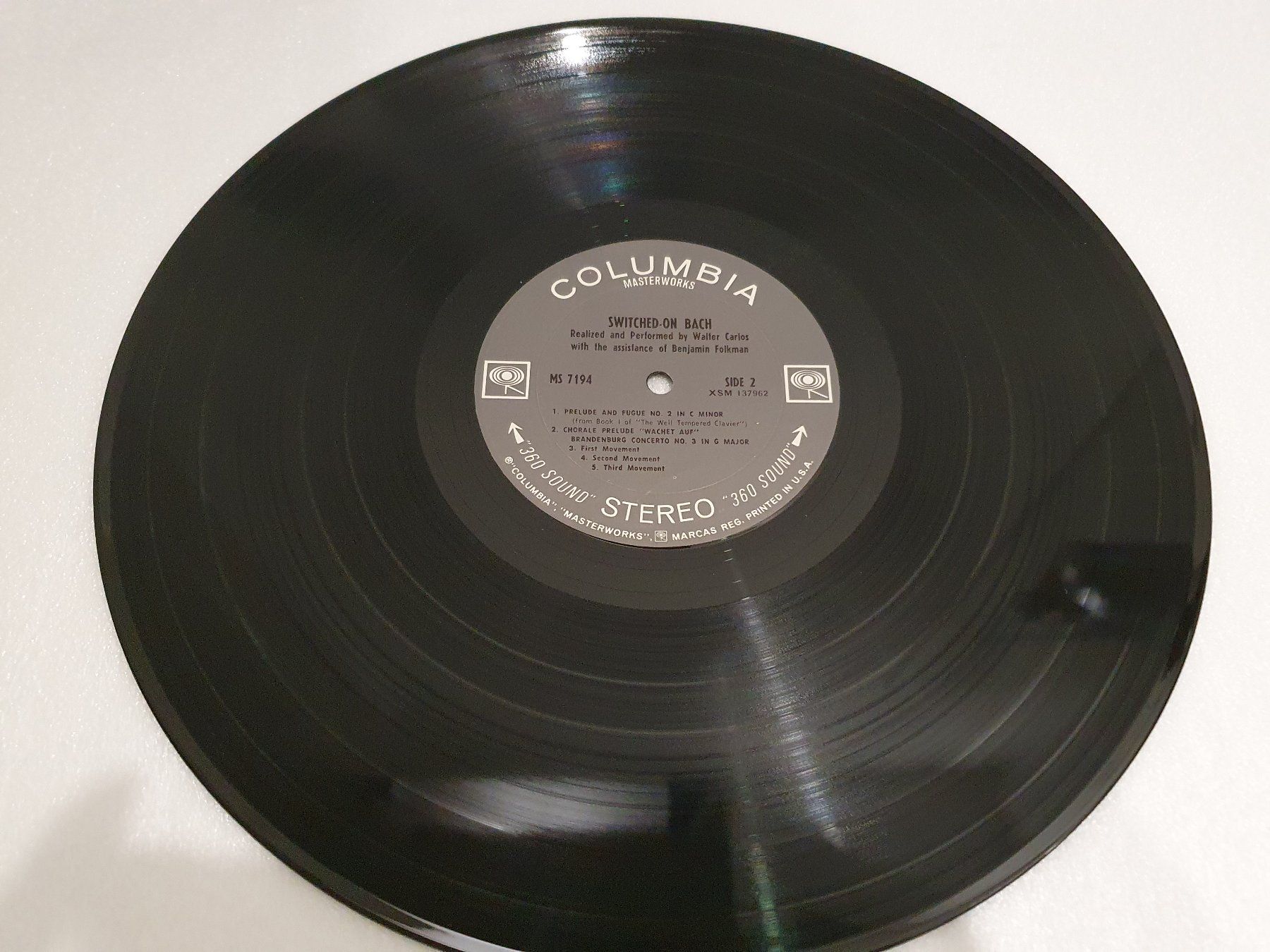 Schallplatten: Walter Carlos – Switched-On Bach – Gebraucht aus Uster von  4