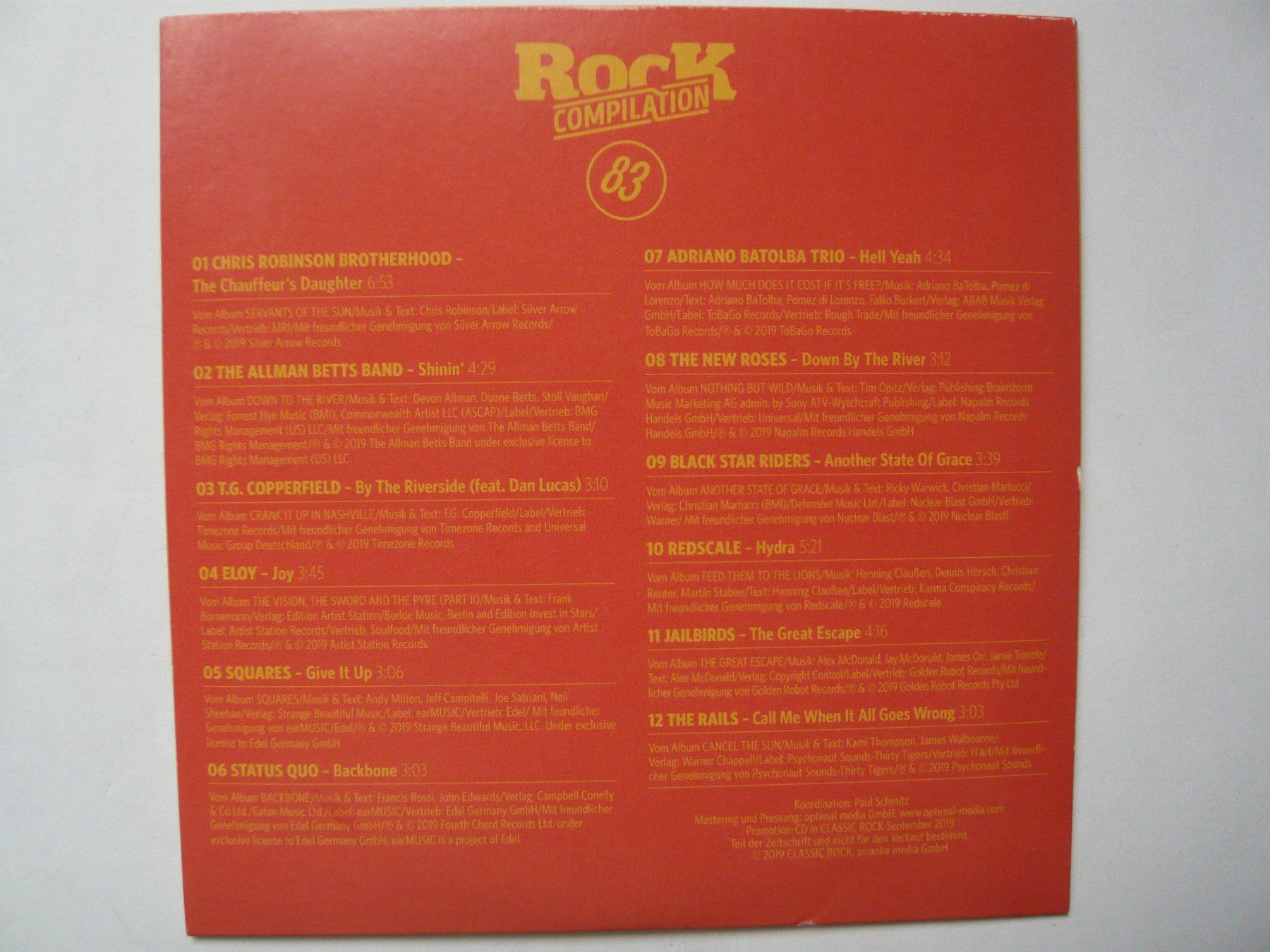CD: Various 4 CD Classic Rock Compilation – Usato da Winterthur venduto da Cajun 4