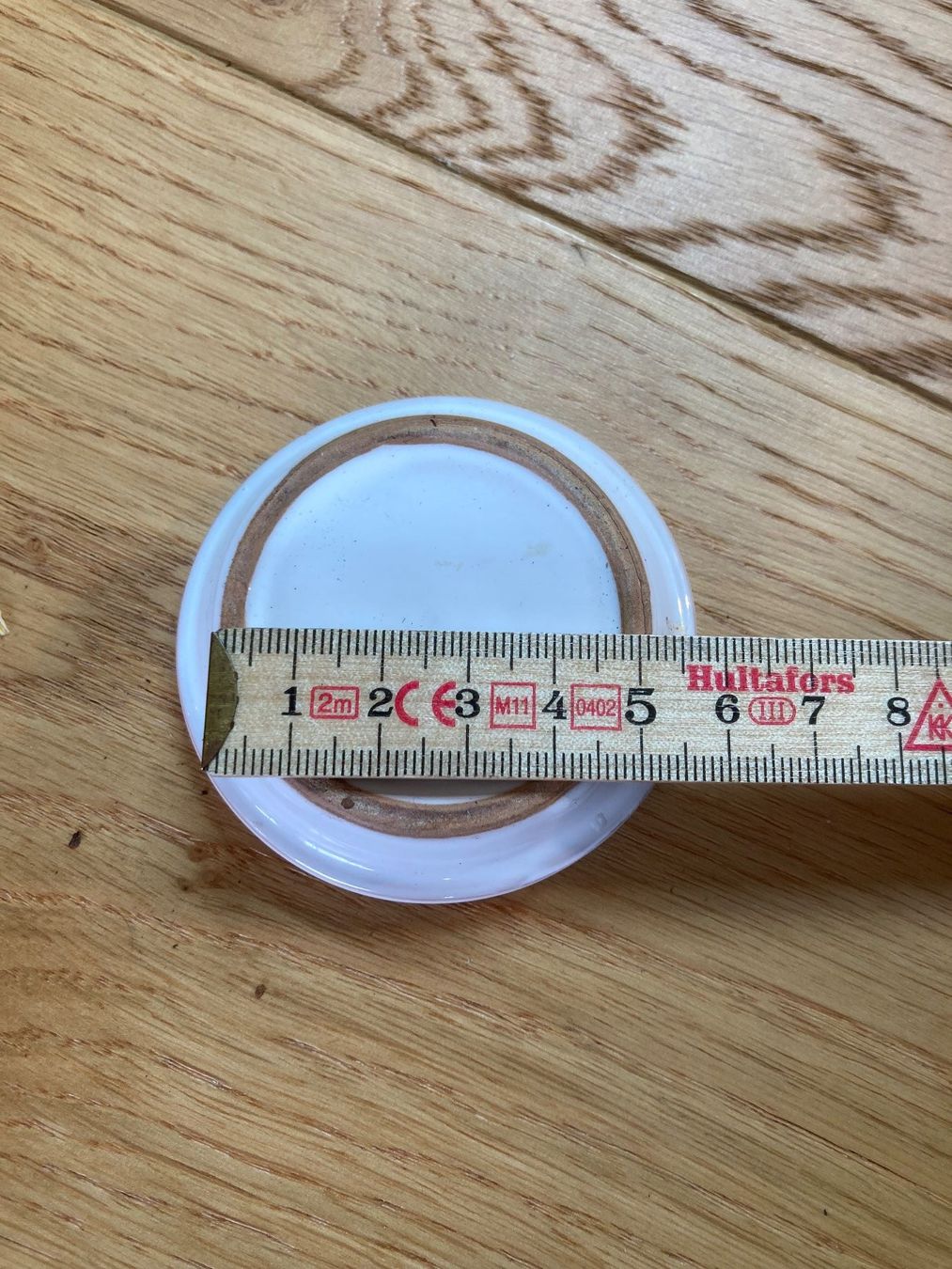 Sottobicchieri: Untersetzer, weiss, Durchmesser 6.5 cm – Usato da Wichtrach venduto da Aramis3628 2