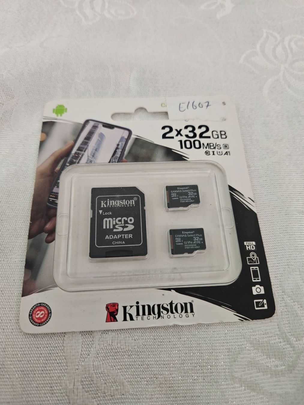 Speicherkarten: 2 x Kingston MicroSDHC 32GB Canvas Select Plus SDCS2/32GB-2P – Neu und originalverpackt aus Valentigney von OrigineProd