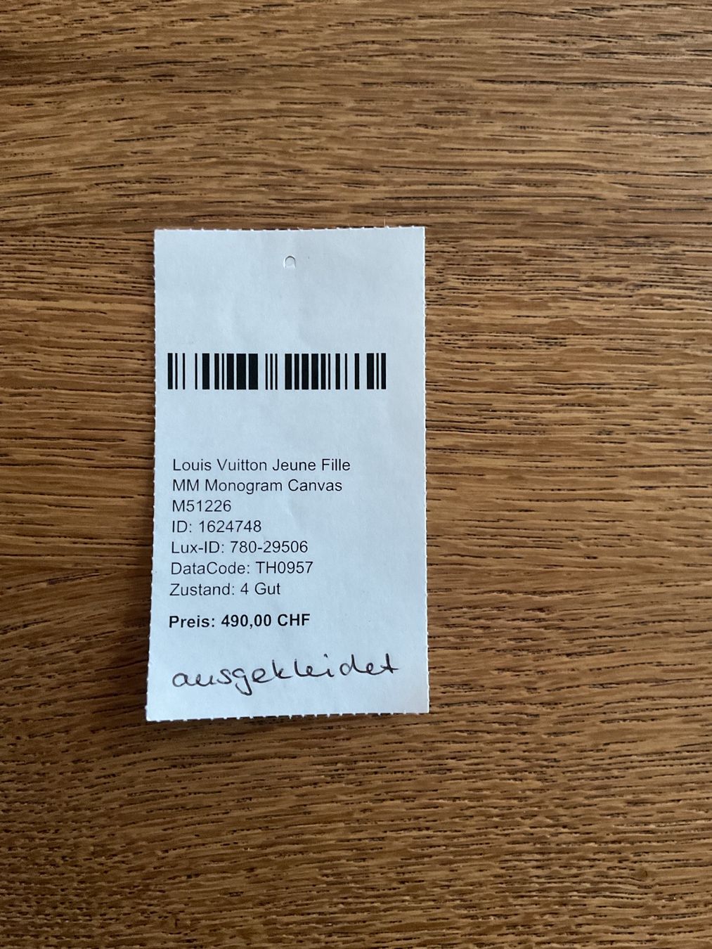 Louis Vuitton Borse da donna: Louis Vuitton Jeune Fille MM – Usato da Wettingen venduto da guiwa 4