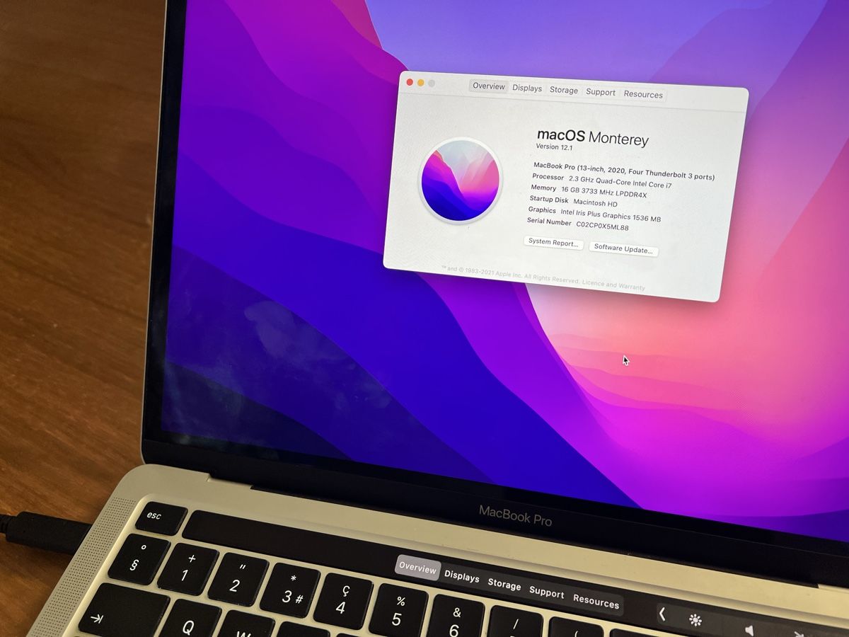 Apple Notebooks: Apple MacBook Pro 13 2020 i7 16GB RAM 1TB SSD Silver – Gebraucht aus Glattbrugg von sam-network 2