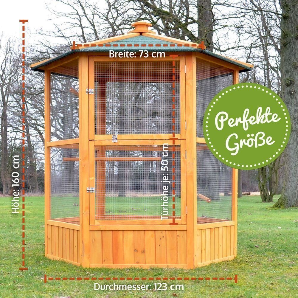 Vogelhäuser: Vogelvoliere Maxi 160 cm – Neu und originalverpackt aus Bottighofen von zaap 2