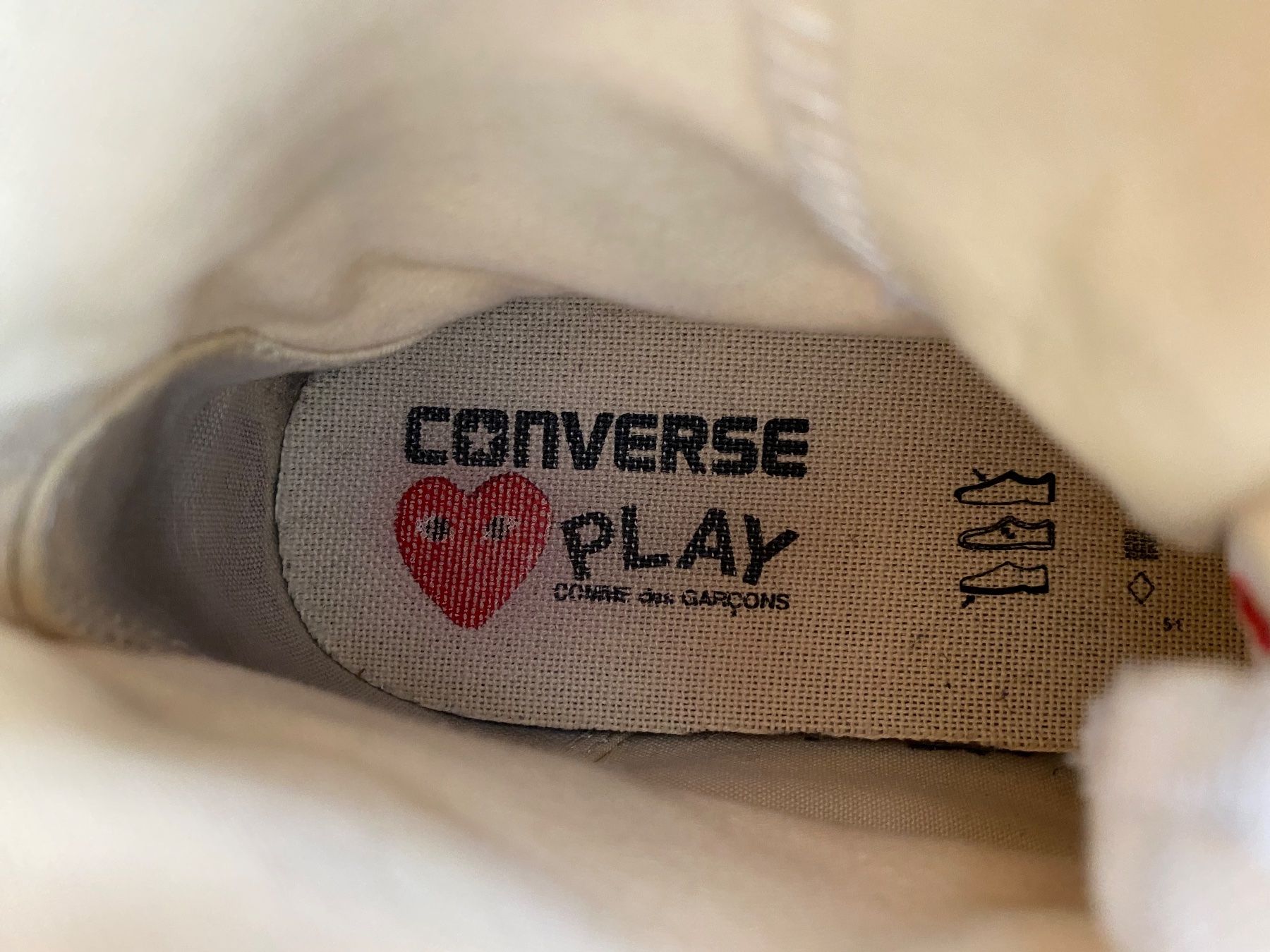 Scarpe da uomo: Comme des Garçons Converse – Usato da Basel venduto da jubajub 2