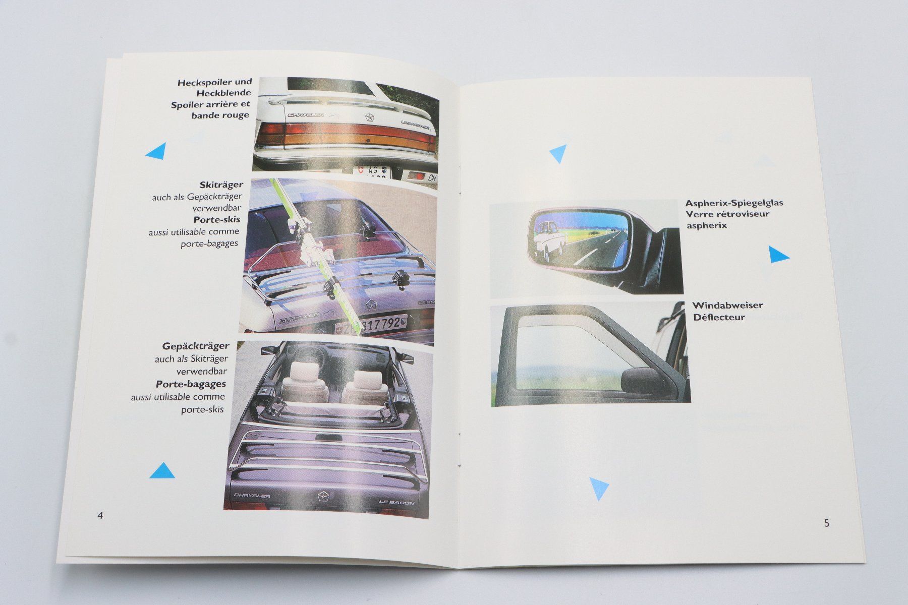 Chrysler Documenti: Chrysler Zubehör 1992 Prospekt – Usato da Bühl b.Aarberg venduto da Collectorpassions 3