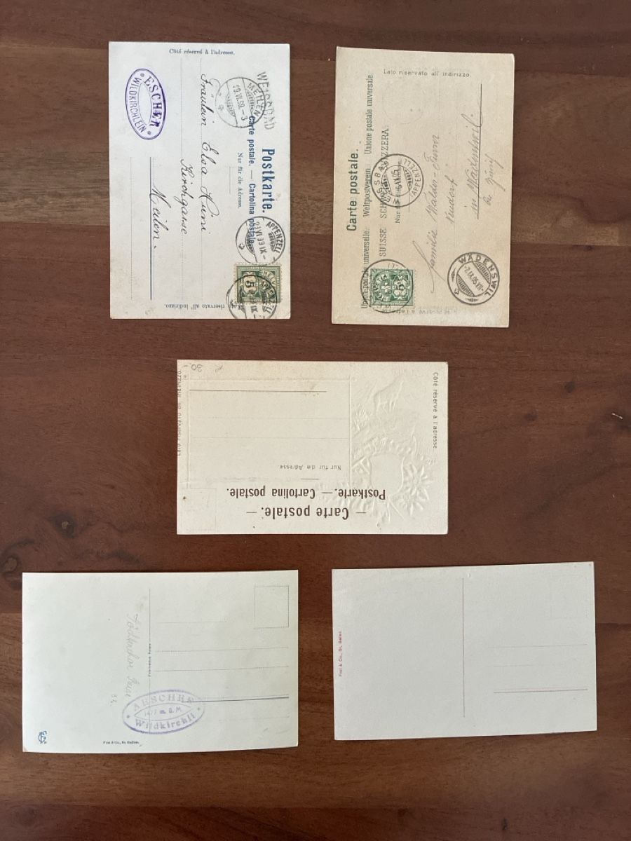 Cartes postales: 10 Ansichtskarten Schweiz vom Wildkirchli AP. B – D'occasion à Oftringen par Cla.vD.74 1