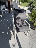 Neu Gartenstuhl Auflagen (6x)in Anthrazit