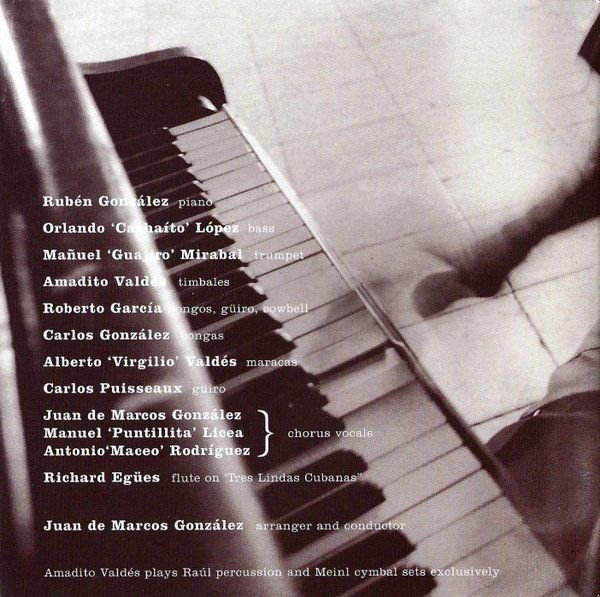 CD: Ruben Gonzalez INTRODUCING Amadito Valdés Afro-Cuban Jazz CD – Usato da Kandergrund venduto da Sososo 3