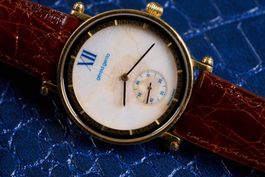 GERALD GENTA - Ref. G3290.7 - 18k Gold - Agate/Marmor Dial