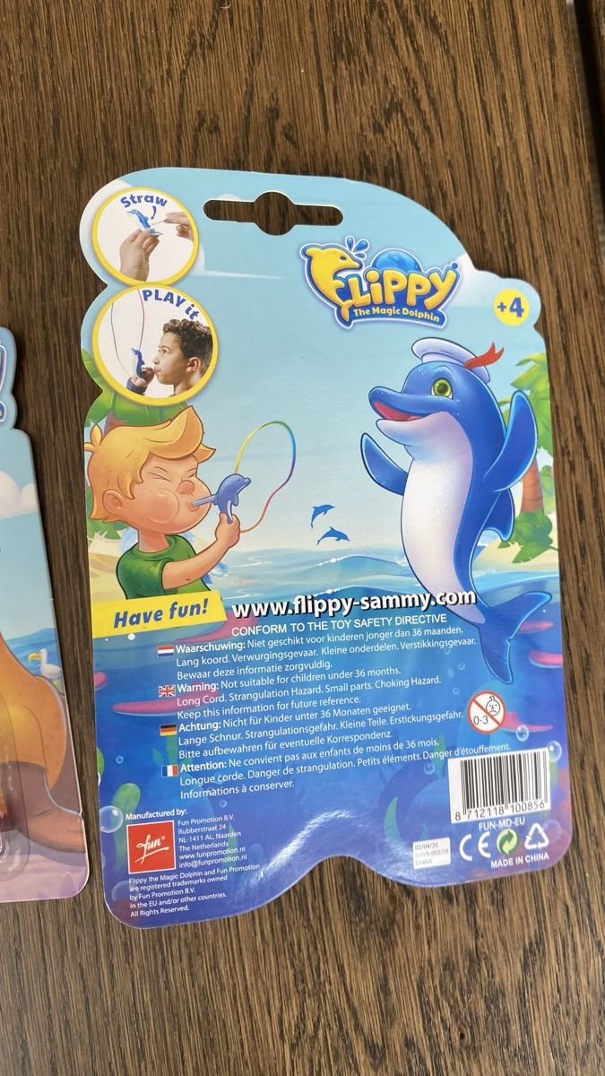 Giocattoli: 4 Geschicklichkeitsspiele Flippy & Sammy Delfin Robbe Neu – Nuovo e nell'imballaggio originale da Hochwald venduto da _biene_ 4
