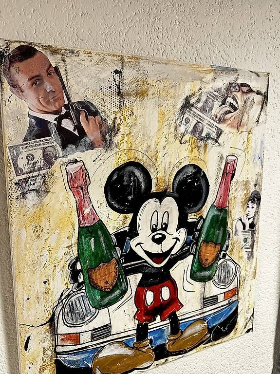 Figuren: Pop Art Mickey Mouse Art – Gebraucht aus Aesch BL von Cy92l 1