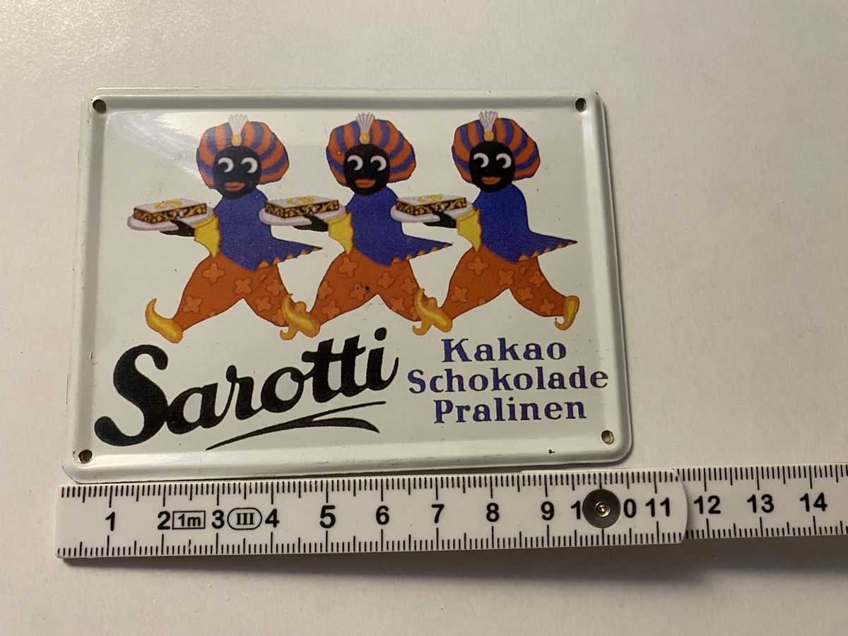 Sarotti Insegne: Sarotti Schild Emaille Retro Werbung Kakao Schokolade – Nuovo (secondo la descrizione) da Allschwil venduto da Deal_Tiger99 1