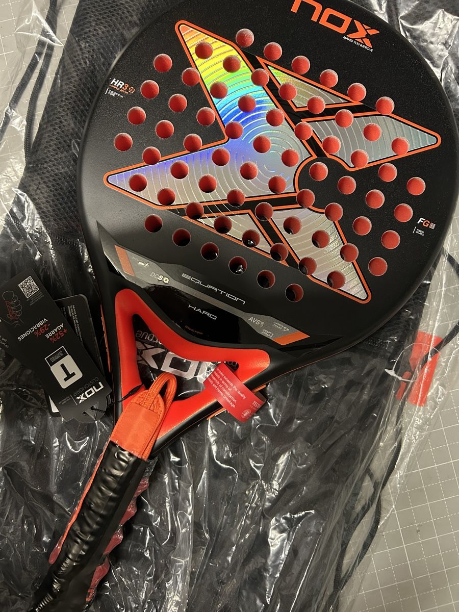 Racchette: NOX Equation Hard Advanced 2026 - neuer Padelschläger – Nuovo (secondo la descrizione) da Winterthur venduto da PalarPinoPadel 1