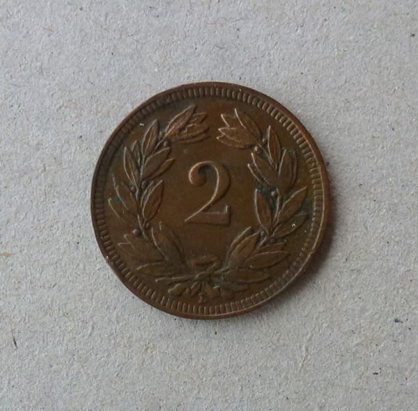 Toutes les monnaies: ++ 2 Rappen 1902 – D'occasion à Walkringen par Casablanca777 1