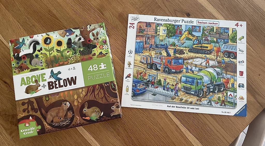 Puzzle: Puzzle 4 + Baustelle, Above Below – Usato da Stetten AG venduto da kristinabrita