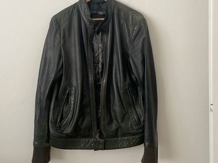 Giacca in pelle uomo elegante DRYKORN PRODUCT 1996
