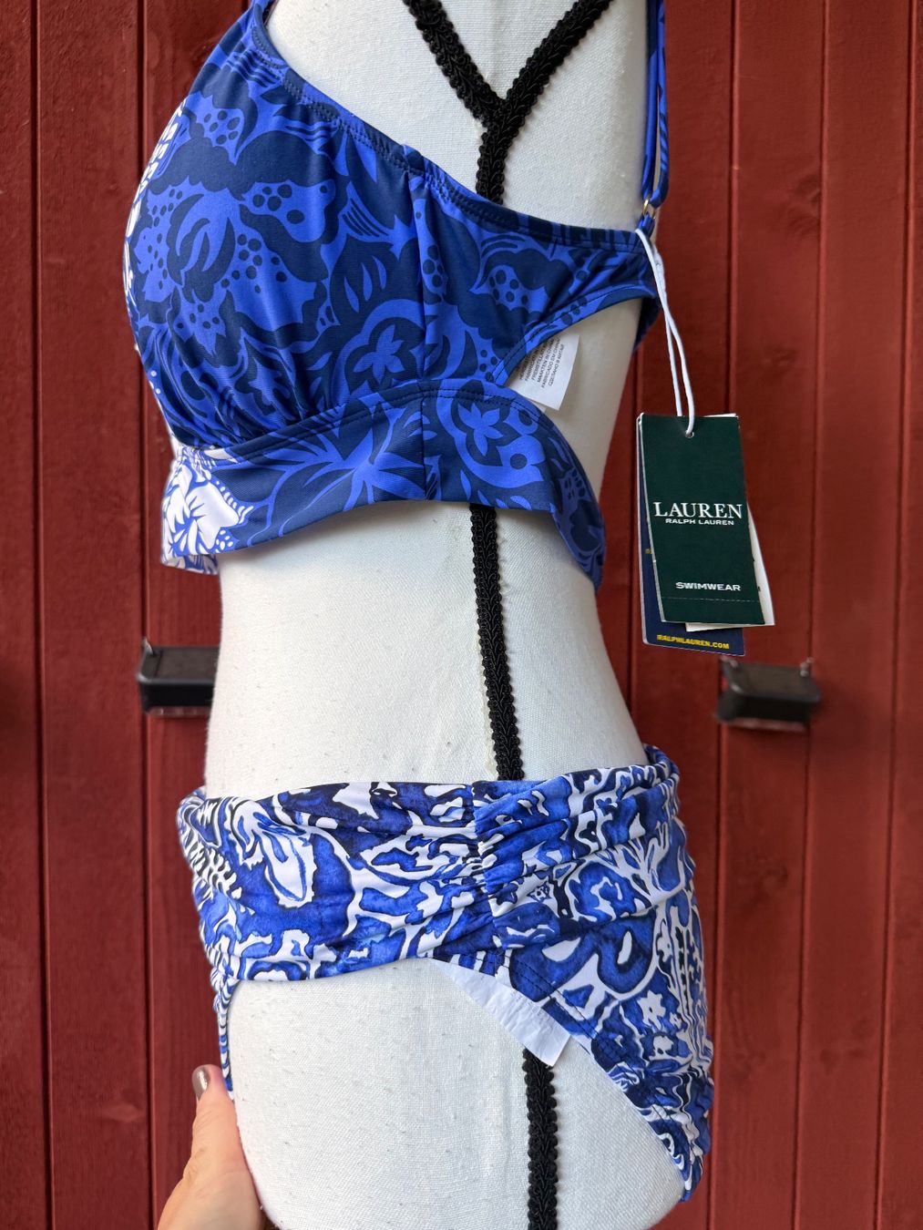 Ralph Lauren Badekleider & Bikinis: Ralph Lauren Bikini, blau/weiss 14 – Neu und originalverpackt aus Riehen von edu_92w7 4