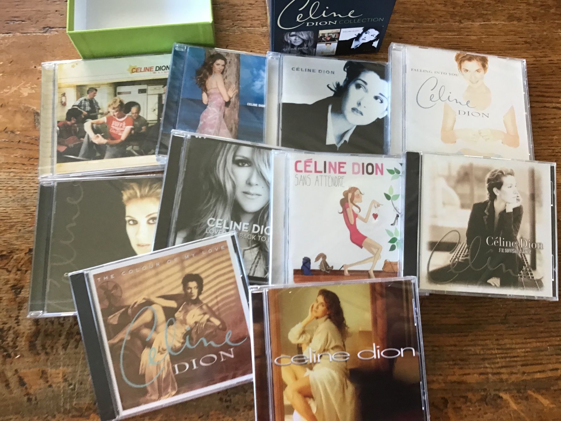 CDs: Rare coffret 10 CD Céline Dion – Neuf (Voir description) à Fully par Ruby97 3