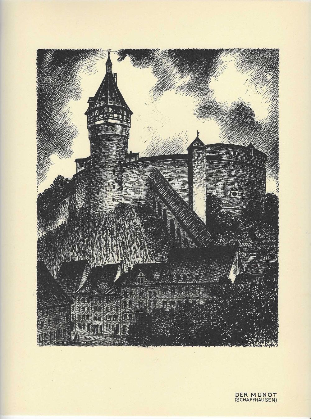 Bücher: Der Munot Schaffhausen – Gebraucht aus Flims - Dorf von Stagediver