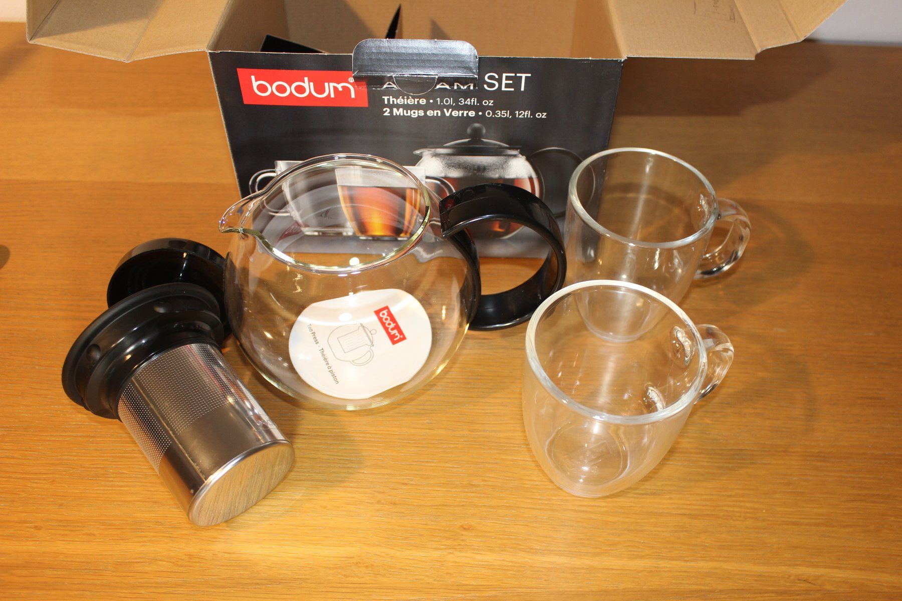 Bodum Teekannen: Bodum Assam Tee-Set – Neu und originalverpackt aus Basel von Mila_Graf 1