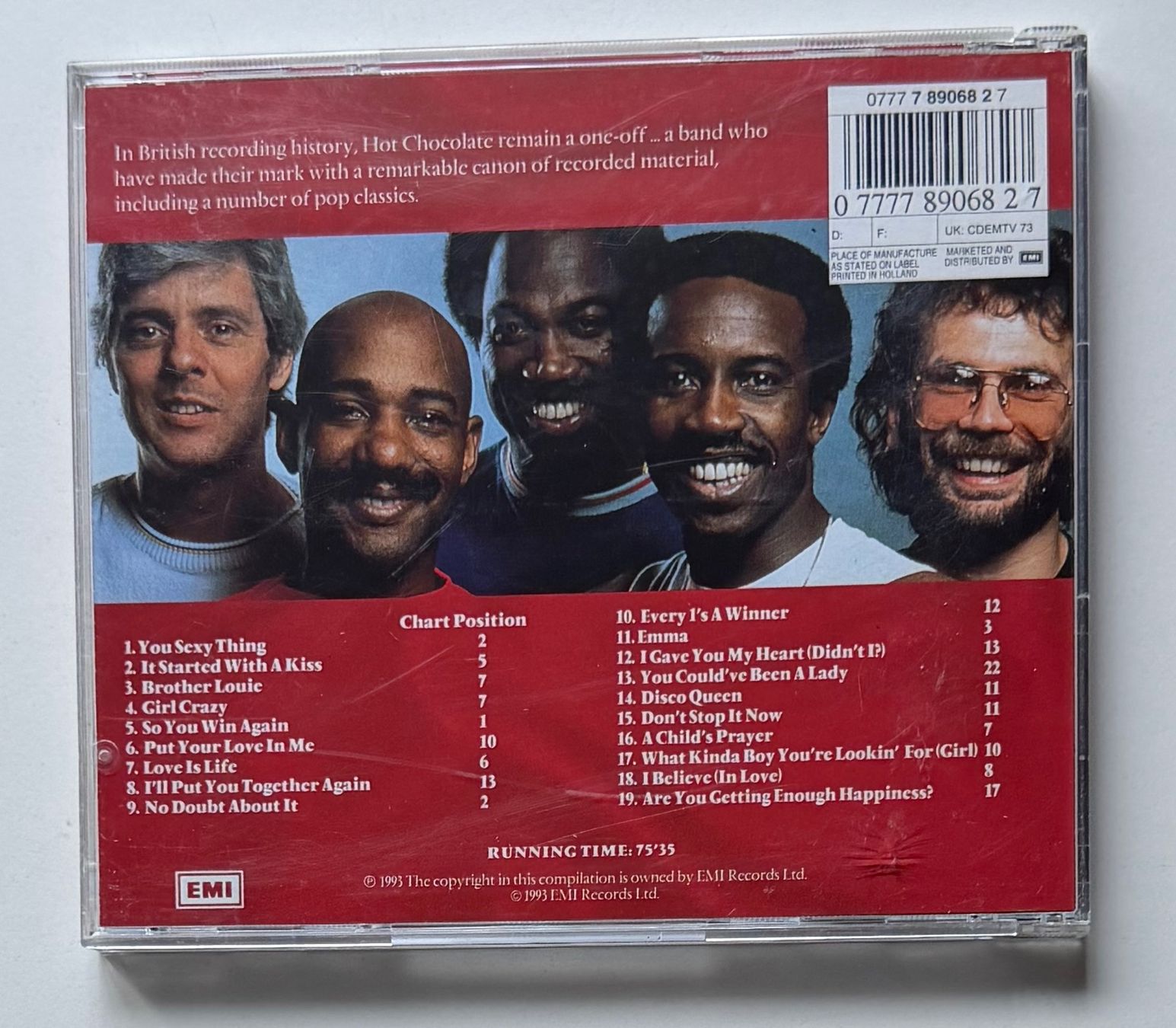 CD: Hot Chocolate / Their Greatest Hits – Usato da Näfels venduto da rottabi 1
