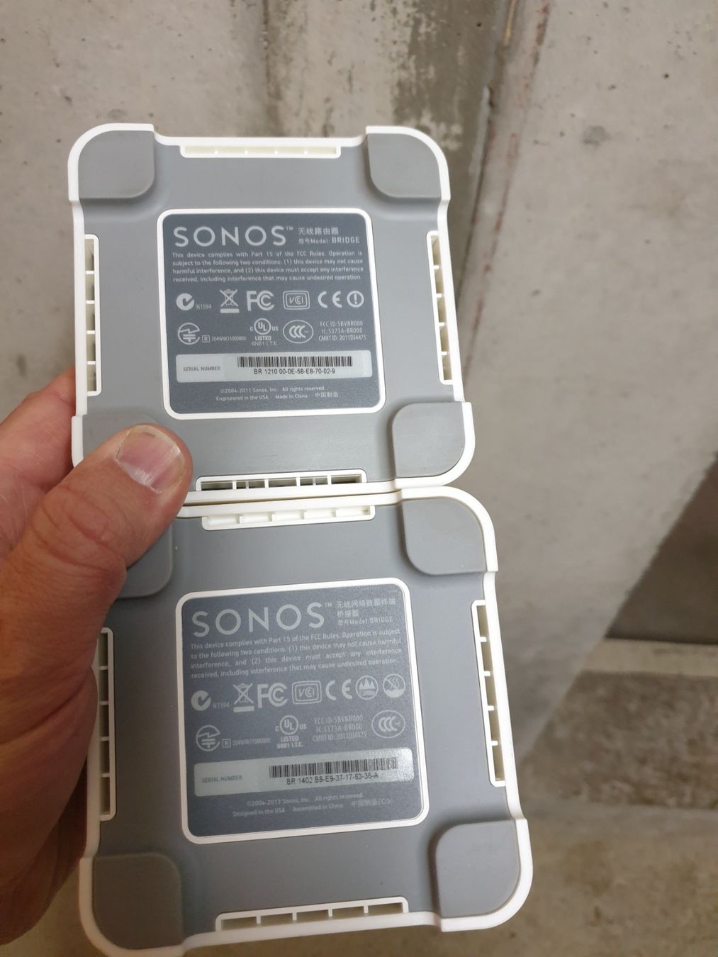 Sonos Lettore multimediale & Streamer: 2 x Sonos Bridge - ideal für Sonos-System – Usato da Ittigen venduto da Ziok187 2