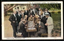 St. Petersburg, FL, Chess-Players, Water