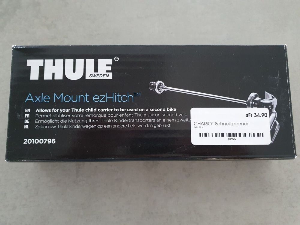 Thule Kinderanhänger Axle Mount ezHitch Kaufen auf Ricardo