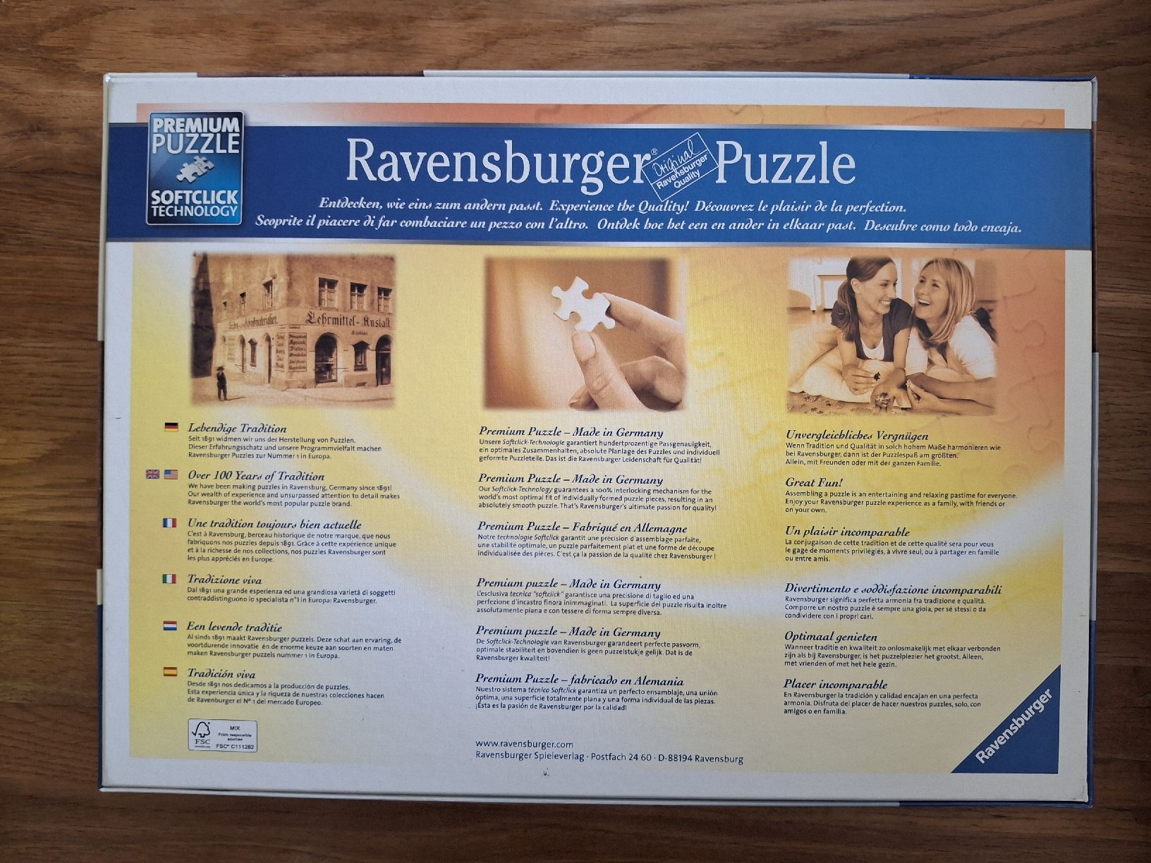 Ravensburger Puzzles: Ravensburger Puzzle 1000 Teile Giraffen – Gebraucht aus Zürich von Vordermannd86 1