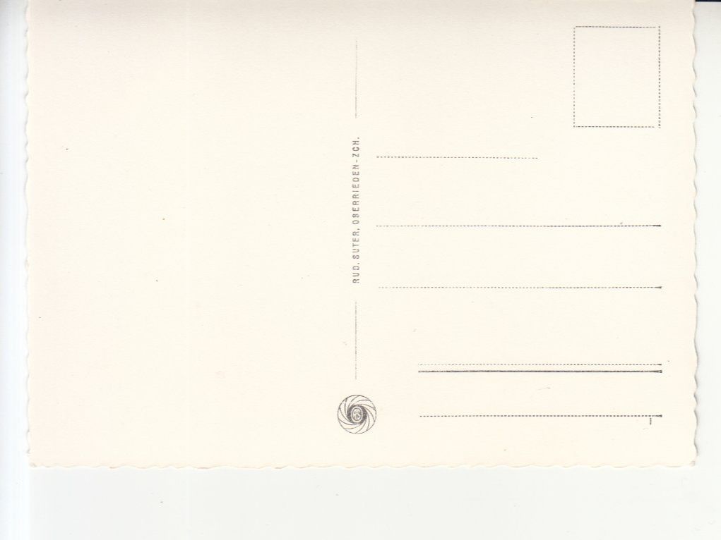 Cartoline postali: Susch Steinbock ca. 1950 – Usato da Bürglen TG venduto da StampGraf 1
