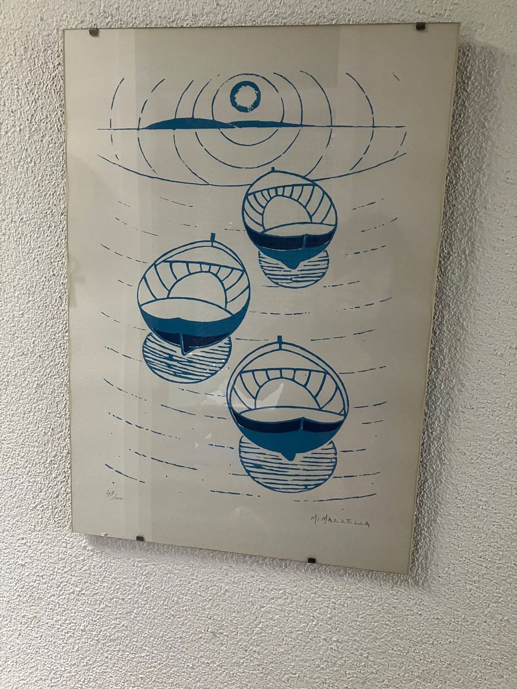 Poster & Bilder: Originale, handsignierte Grafik von Mario Mazzella – Gebraucht aus Bern von schoenisache