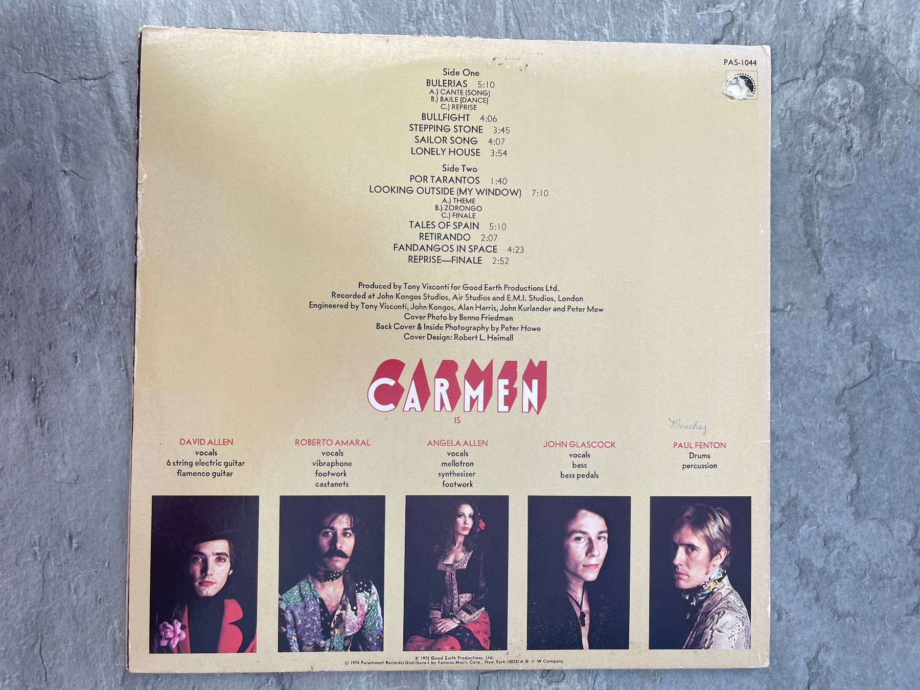 Dischi in vinile: A445/Carmen Fandangos in Space – Usato da Frutigen venduto da Philippe_jsp 1