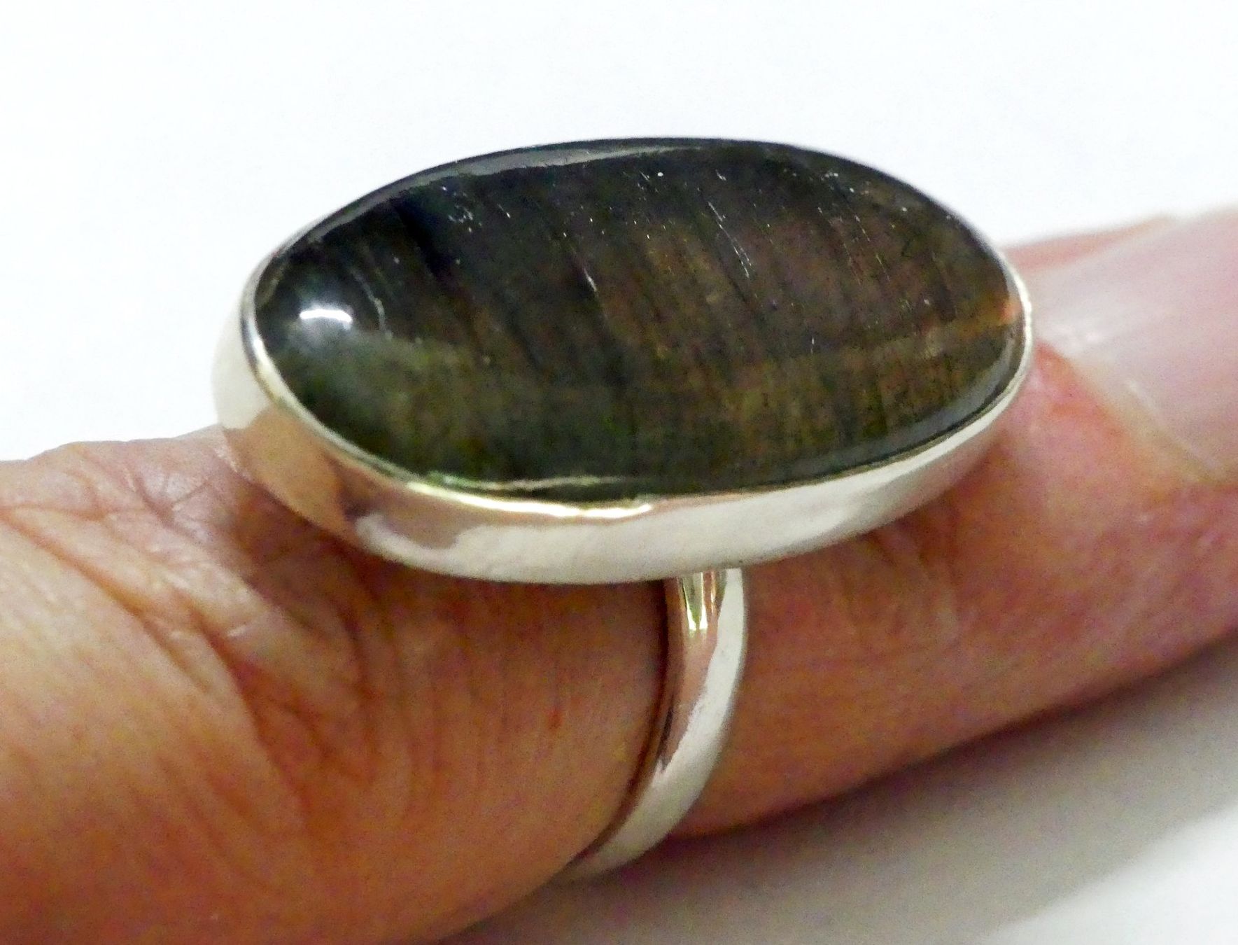 Anelli: Silberring 925 mit Labradorit – Nuovo e nell'imballaggio originale da Matten b. Interlaken venduto da kero71 4